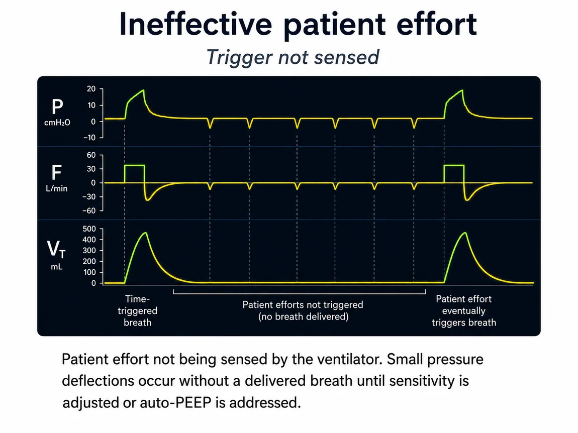 Ineffective trigger pattern
